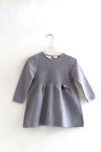 Jurkje Grijs Rib Zara mt 2-3 Years 98 (4486), Kinderen en Baby's, Kinderkleding | Maat 98, Gebruikt, Meisje, Ophalen of Verzenden