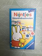 Spel Nijntjes kleurendraaimolen voor peuters en kleuters, Ophalen of Verzenden, Gebruikt, Puzzelen