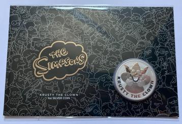 1 Dollar Tuvalu 2020 1 troy ounce zilver coincard (Krusty) beschikbaar voor biedingen