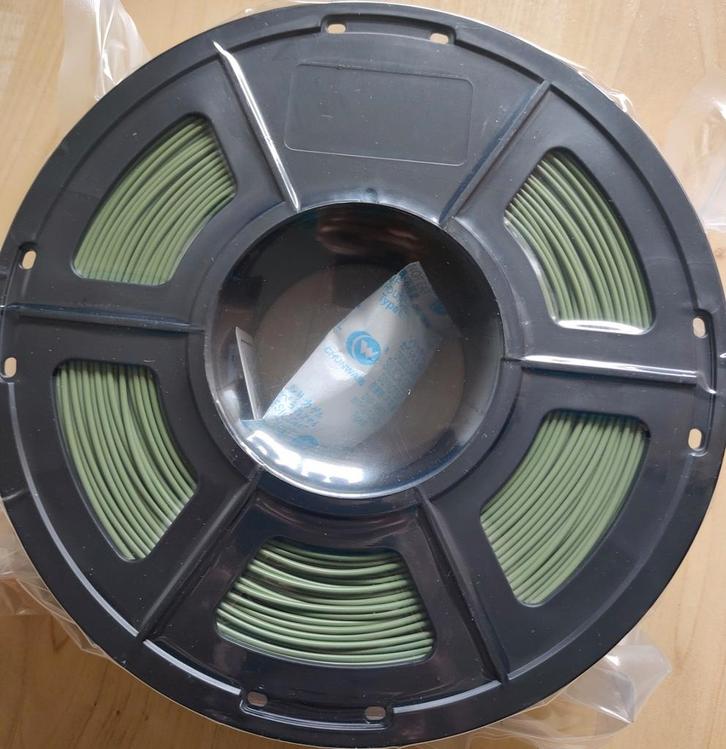 (Meerdere rollen) PLA Filament 3D-Printer Olijfgroen, Computers en Software, 3D-printerbenodigheden, Nieuw, Ophalen of Verzenden