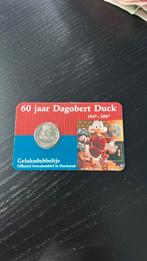 Geluksdubbeltje 60 jaar Dagobert Duck, Ophalen of Verzenden, Overige figuren, Nieuw