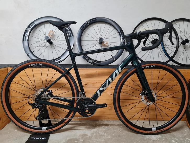 NEW! Isaac Torus Moss Green maat M GRX2X12 DTSWISS, Fietsen en Brommers, Fietsen | Racefietsen, Nieuw, Heren, Overige merken, Meer dan 20 versnellingen