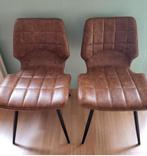 2 Govner Buffalo Stoelen - Bruin, Antiek en Kunst, Antiek | Meubels | Stoelen en Banken, Ophalen of Verzenden