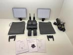 YONGNUO YN300 Air (2 x Pro LED Light) +2 accu+dubbel oplader, Lamp of Flitsset, N, N, Ophalen of Verzenden