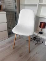 Mooie witte teddy stoel. Bijna nooit op gezeten. Erg netjes, Ophalen, Zo goed als nieuw, Wit, Eén