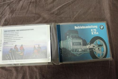 BMW K75 K75S 1990 betriebsanleitung bordset instructie boek, Motoren, Handleidingen en Instructieboekjes, Overige merken, Ophalen of Verzenden
