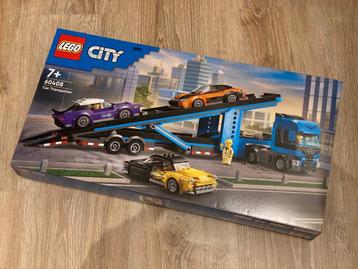 LEGO City 60408 Transportvoertuig met sportauto's (NIEUW) beschikbaar voor biedingen