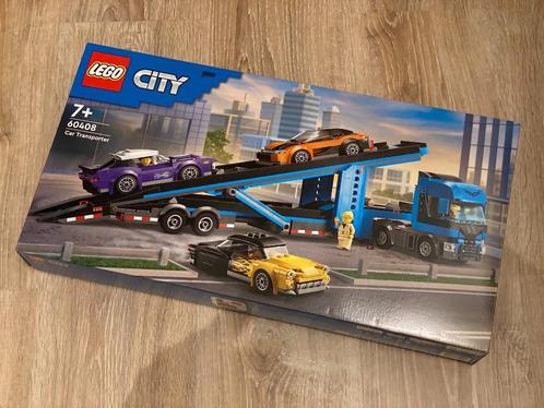 LEGO City 60408 Transportvoertuig met sportauto's (NIEUW), Kinderen en Baby's, Speelgoed | Duplo en Lego, Nieuw, Lego, Complete set