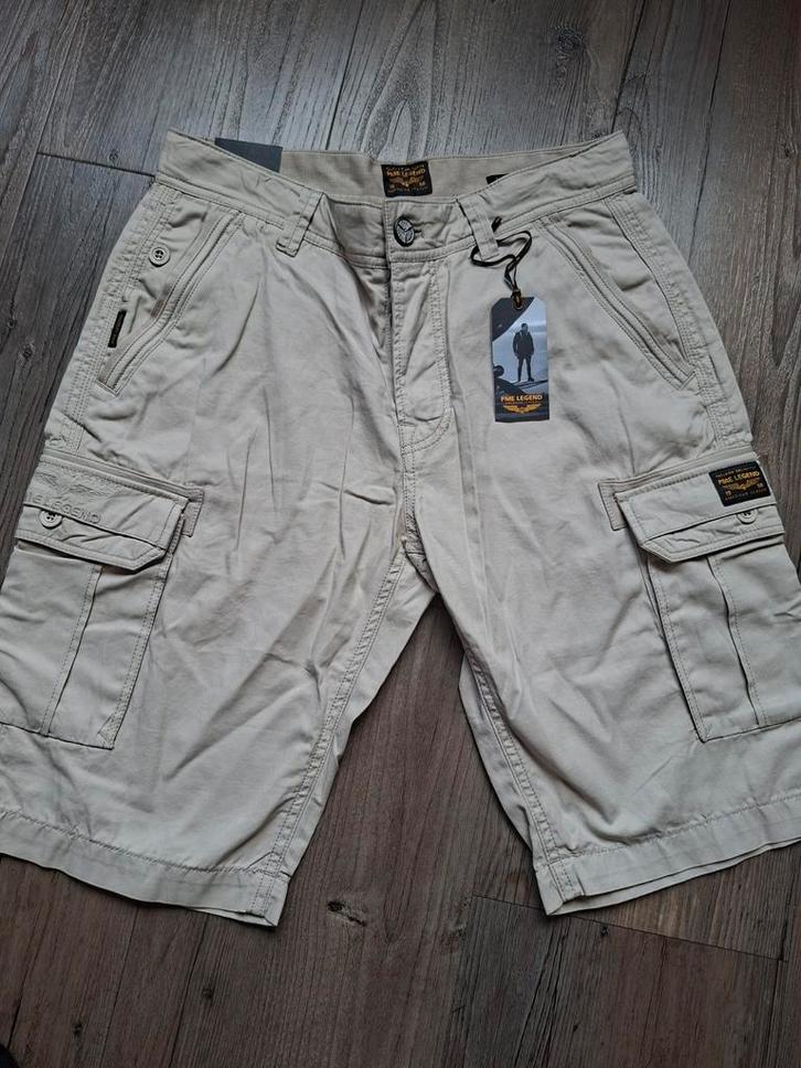 PME LEGEND cargo-short W30, Kleding | Heren, Spijkerbroeken en Jeans, Nieuw, W32 (confectie 46) of kleiner, Overige kleuren, Ophalen of Verzenden