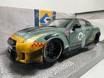 NIEUW 1:18 NISSAN GT-R (R35) BODYKIT 2.0 ARMY FIGHTER SOLIDO, Hobby en Vrije tijd, Ophalen of Verzenden, Nieuw, Auto, Solido