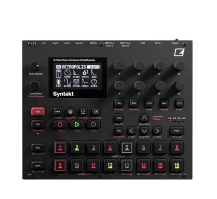 Elektron Syntakt | Nieuw, Muziek en Instrumenten, Synthesizers, Nieuw, Overige aantallen, Overige merken, Ophalen of Verzenden