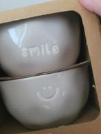 2 kommen Smile Gusta Enjoyables - nieuw!, Ophalen of Verzenden, Nieuw, Overige stijlen, Kom(men)