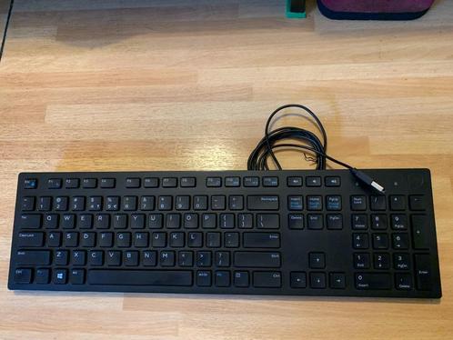 Dell Toetsenbord PC + draad en losse draadloze muis, Computers en Software, Toetsenborden, Gebruikt, Qwerty, Bedraad, Toetsenbord en muis-set