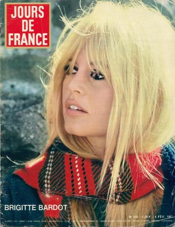 Brigitte Bardot verzameling : Jour de France bladen (Deel 3) beschikbaar voor biedingen