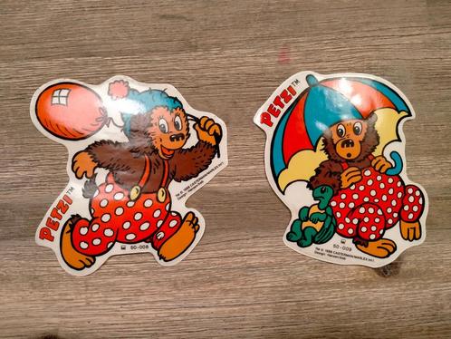 Pol de Beer Petzi vintage 1988 Duitse sticker RARE strip, Verzamelen, Stickers, Zo goed als nieuw, Overige typen, Verzenden