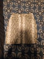 Slangenprint rokje - Maat S, Kleding | Dames, Rokken, Beige, Ophalen of Verzenden, Moda-In, Maat 36 (S)