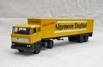 Lion Toys Daf 2800 + eurotrailer algemeen dagblad., Hobby en Vrije tijd, Gebruikt, Bus of Vrachtwagen, Lion Toys, Verzenden