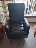 Comfortabele lederen relaxfauteuil - zelf op halen, Gebruikt, Minder dan 75 cm, Leer, Ophalen of Verzenden
