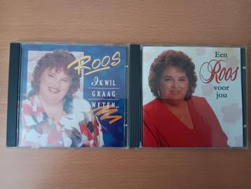2 prachtige originele cd's van Roos beschikbaar voor biedingen