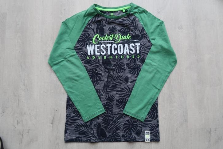 2 jongens shirts met lange mouwen, mt 146/152, Kinderen en Baby's, Kinderkleding | Maat 146, Gebruikt, Jongen, Shirt of Longsleeve