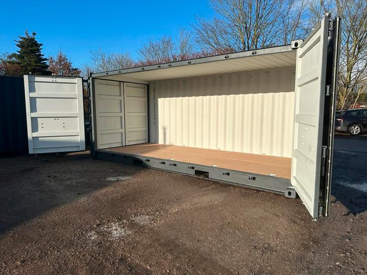 20 ft open side container nieuw!, Doe-het-zelf en Verbouw, Containers, Ophalen