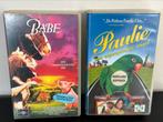 VHS Paulie + Babe films 1 koop, Alle leeftijden, Gebruikt, Ophalen of Verzenden