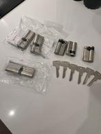 BUVA Cilindersloten Gelijksluitend - 6 Stuks, Doe-het-zelf en Verbouw, Ophalen, Zo goed als nieuw, Overige materialen, Slot