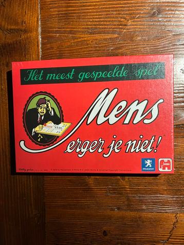 Vintage gesealed mens-erger-je-niet spel met Peugeot reclame beschikbaar voor biedingen
