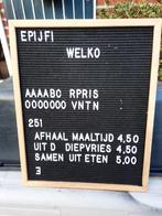 Reclame bord, Ophalen