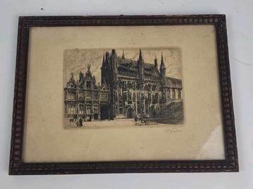 ets Brugge stadhuis rond 1900 beschikbaar voor biedingen