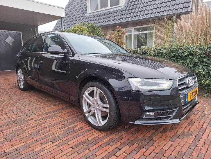 Audi A4 1.8 Tfsi 125KW Avant Multitr. 2014 Zwart, Auto's, Audi, Particulier, A4, ABS, Airbags, Airconditioning, Alarm, Bluetooth