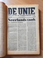"De Unie", orgaan van de Nederlandsche Unie - 1e jaargang, Boeken, Oorlog en Militair, Ophalen of Verzenden, Algemeen, Tweede Wereldoorlog