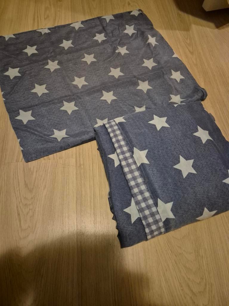 Dekbedovertrek sterren blauw, Ophalen of Verzenden, Eenpersoons, Blauw, Dekbedovertrek