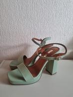 Primark Sandalen - Maat 38, Primark, Zo goed als nieuw, Groen, Sandalen of Muiltjes