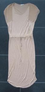 American Vintage lange jurk, roze, beige, maxijurk S, Beige, American Vintage, Ophalen of Verzenden, Onder de knie