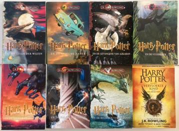 HARRY POTTER 1 t/m 8 - J. K. Rowling beschikbaar voor biedingen