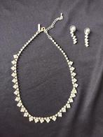 Sieraden set Senso di Donna, Ophalen of Verzenden, Zo goed als nieuw, Zilver, Met strass