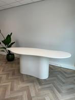 Eettafel Organisch Japandi Wit / Creme 220cm OUTLET ‼️, Japandi scandinavische organische eettafel, Vijf personen of meer, Overige vormen