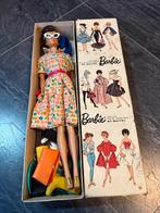 Vintage Barbie Pop met Doos - Jaren '60 zeldzaam!, Ophalen of Verzenden, Gebruikt, Barbie