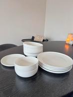 Servies / wit, Huis en Inrichting, Ophalen, Zo goed als nieuw, Overige stijlen, Bord(en)