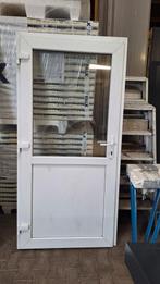 Kunststofdeur wit, Ophalen of Verzenden, Hout, 75 tot 150 cm, Deurkozijn