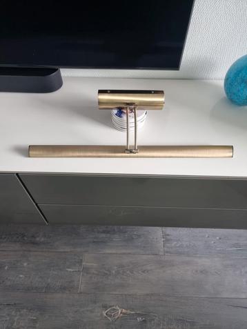 Mooie Messing Schilderijlamp (led) beschikbaar voor biedingen