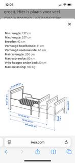 Gratis: meegroeibed (opknapper)/ matras / lattenbodem, Doe-het-zelf en Verbouw, Kratten en Dozen, Ophalen, 100 cm of meer, 60 cm of meer
