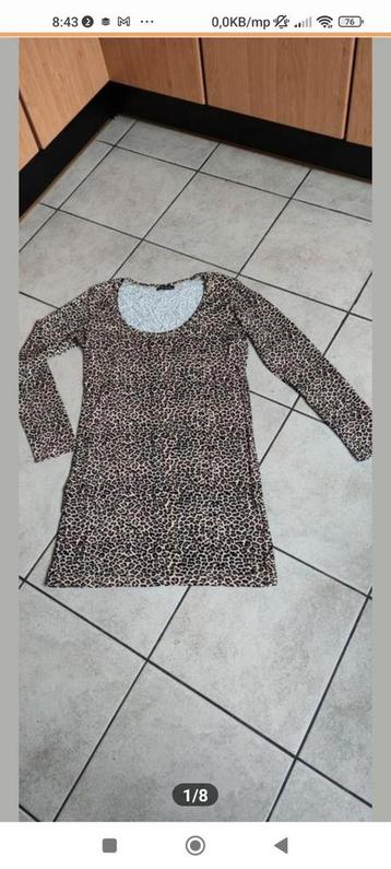 ANGELA MILAN mooie strecht tuniek maat XL tot XXL  beschikbaar voor biedingen