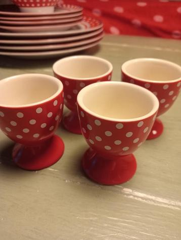 Polkadots eierdopjes  beschikbaar voor biedingen