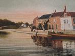 Vlaardingen,  delfsche vaart, gelopen, Ophalen of Verzenden, Voor 1920, Zuid-Holland