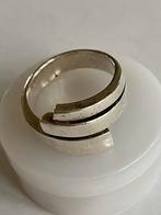 Design ring zilver., Sieraden, Tassen en Uiterlijk, Ringen, Gebruikt, 17 tot 18, Dame, Zilver