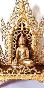 Boeddhistisch huisaltaar met Boeddha., Ophalen of Verzenden