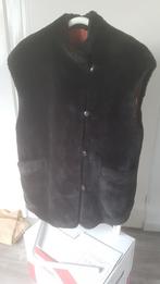 Nep bont, donker bruine bodywarmer., Kleding | Dames, Ophalen, Zo goed als nieuw, Maat 38/40 (M), Bruin