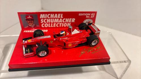 F1 Ferrari f300 m. Schumacher minichamps 1.43, Hobby en Vrije tijd, Modelauto's | 1:43, Zo goed als nieuw, Auto, MiniChamps, Ophalen of Verzenden